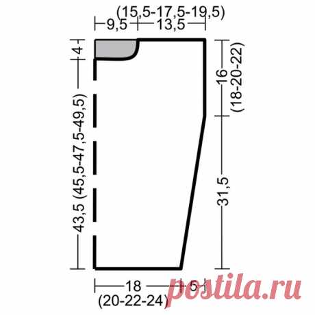 Летний топ с жаккардовым узором (Вязание спацами) — Журнал Вдохновение Рукодельницы