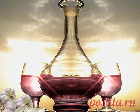 Чесночный ликер от кучи болезней