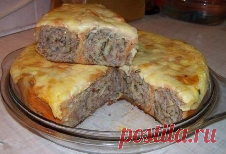 Пирог из лаваша