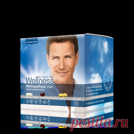 Вэлнэс Пэк для мужчин — отличный выбор, чтобы получить все необходимые витамины и микроэлементы.