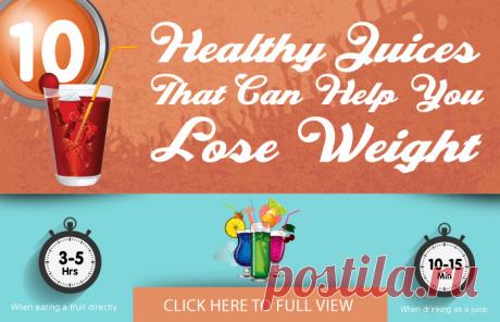 10 Здоровые Соки, который может помочь вам потерять вес