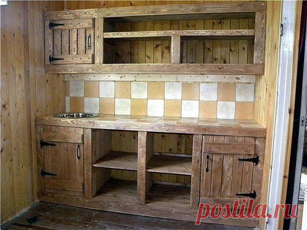 Кухня на дачу своими руками