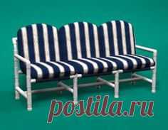 pvc patio furniture - interesting idea - kind'a fun