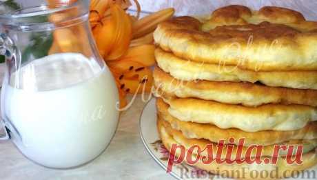 Рецепт: Пышные лепешки на кефире на RussianFood.com