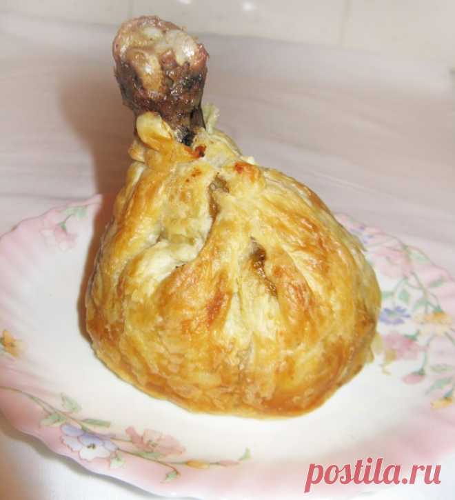 Куриные ножки в мешочке.