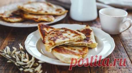 Пшеничные лепешки с картофелем