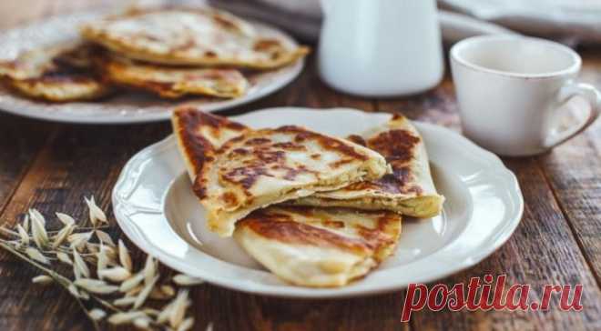 Пшеничные лепешки с картофелем