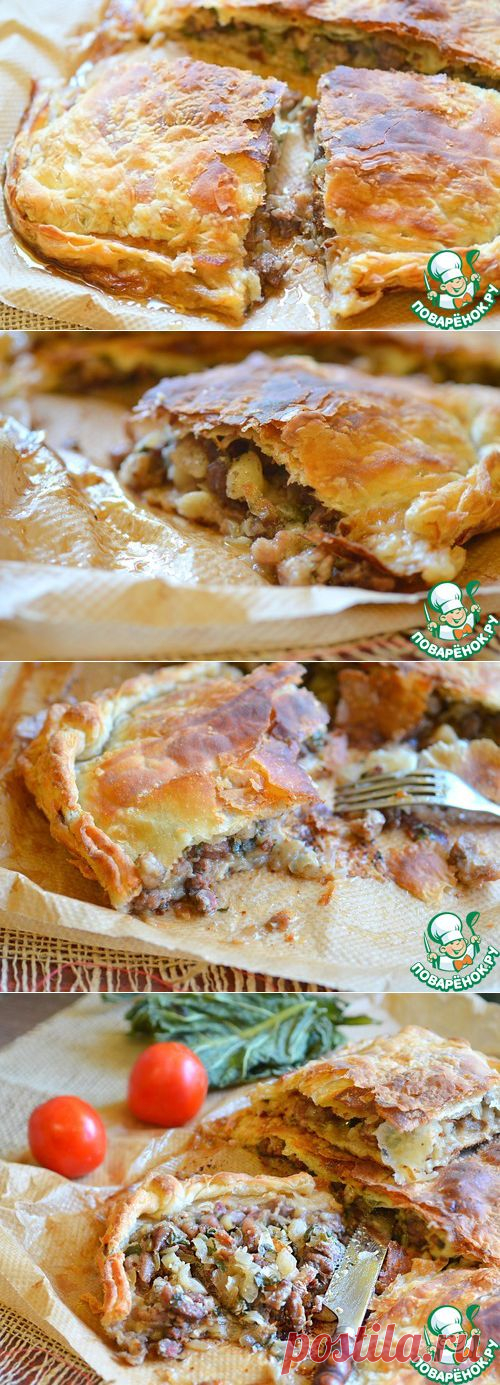 Настоящий мужской пирог - кулинарный рецепт