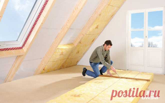 URSA GEO М-15 - рулонный утеплитель для крыши, стен, полов