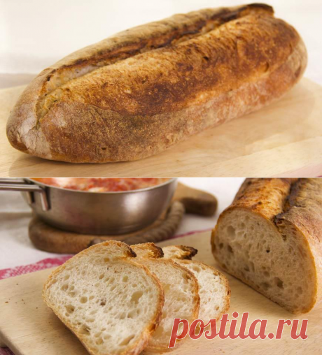 Деревенский хлеб из Апулии. Пошаговый рецепт с фото на Gastronom.ru