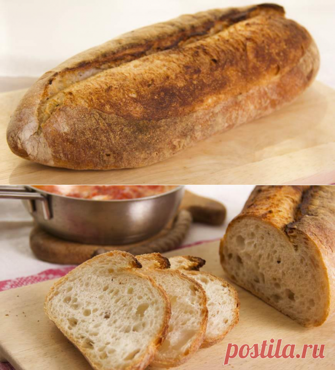 Деревенский хлеб из Апулии. Пошаговый рецепт с фото на Gastronom.ru