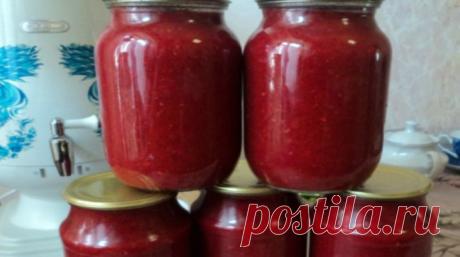 Икра из помидоров на зиму со свеклой и овощами