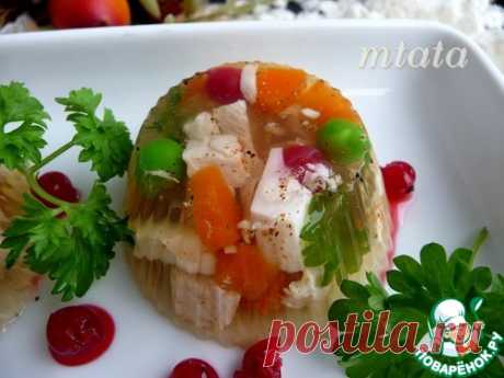 Заливное мясо индейки - кулинарный рецепт