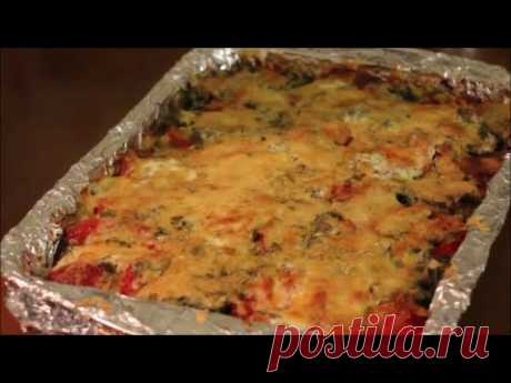Картофельная запеканка с курицей