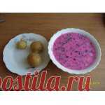 Холодный борщ по-литовски Кулинарный рецепт