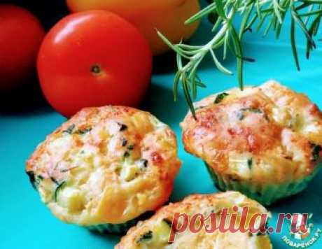 Закусочные мафины "Сюрприз" – кулинарный рецепт