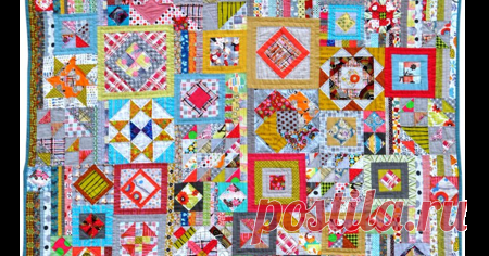 Схема сборки одеяла. 
,2019 Gypsy Wife Quilt Along I haven't blogged in quite some time... I think life just got very busy between family and work.  The loss of several people... family and f...