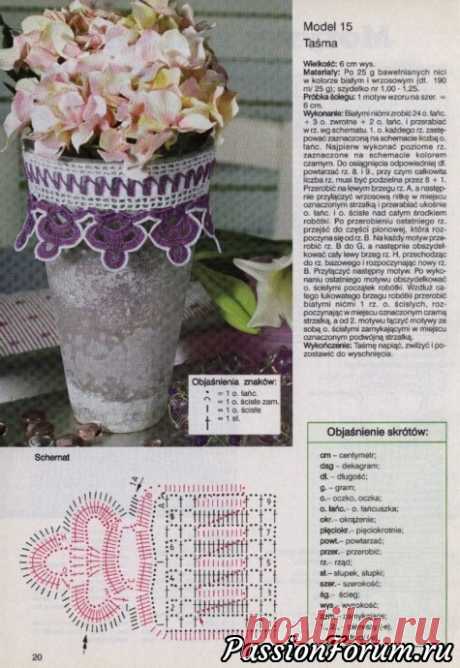 Польские журналы по вязанию крючком | Вязаные крючком аксессуары