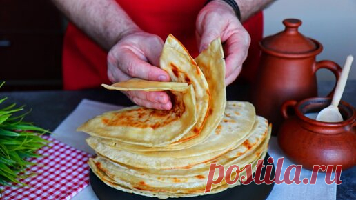 Лепешки с картофелем и сыром / Осталось пельменное тесто, приготовьте эти лепешки