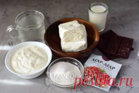 Творожно-шоколадный мусс — рецепт с фото пошагово