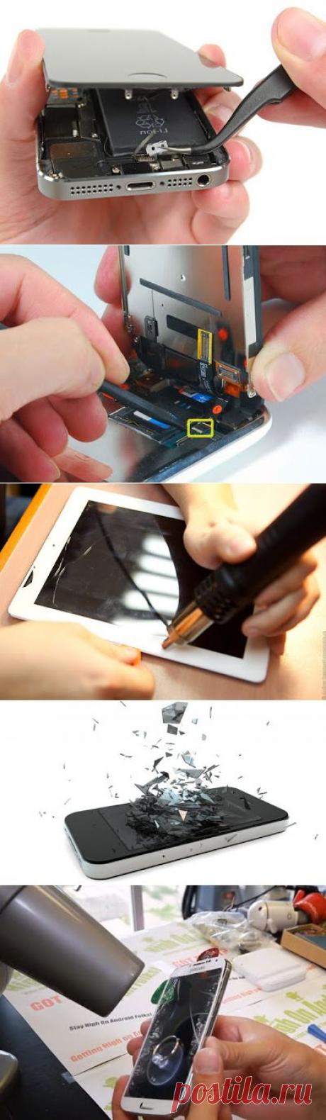 Золотая лихорадка: Как самостоятельно поменять разбитое сенсорное стекло в смартфоне, айфоне или на планшете своими руками в домашних условиях. Описание технологии замены разбитого стекла на смартфонах с наглядными фото