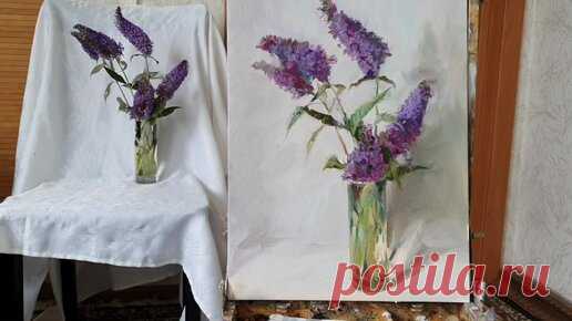 Светлана Родионова | Опять цветы) живопись маслом.