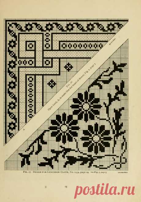 The Priscilla filet crochet book; a collection ...