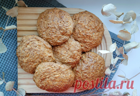 Заменим магазинный хлеб? Бездрожжевые и безглютеновые морковные булочки с семенами чиа | #homeaesthetics | Дзен