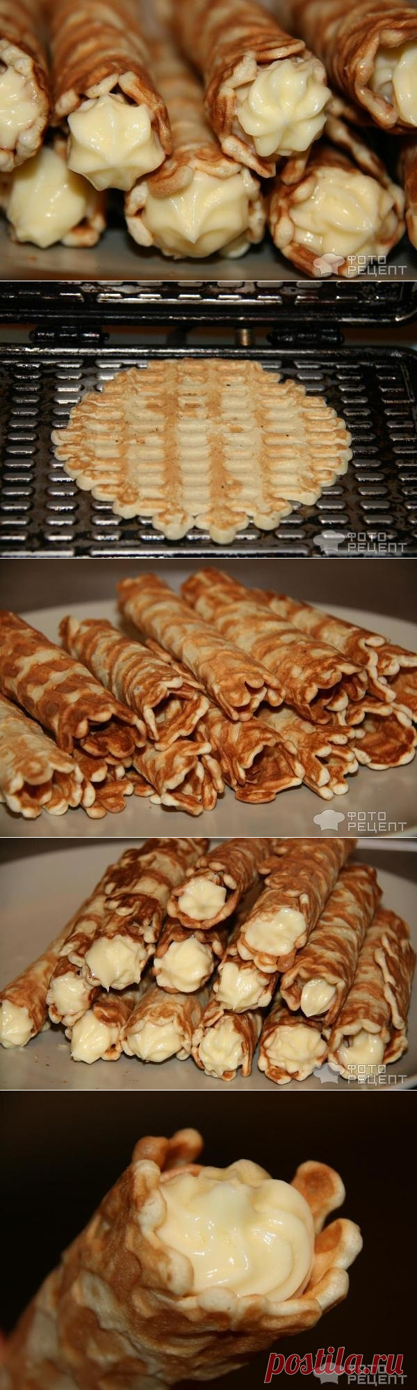 Вафельные трубочки - хрустящие в электровафельнице с заварным кремом.

Ингредиенты:
маргарин - 100гр;
куриное яйцо - 3 шт.;
сахар песок - 0,5 стакана;
мука - 1 стакан