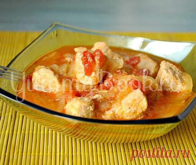 Свинина, тушеная в пиве.