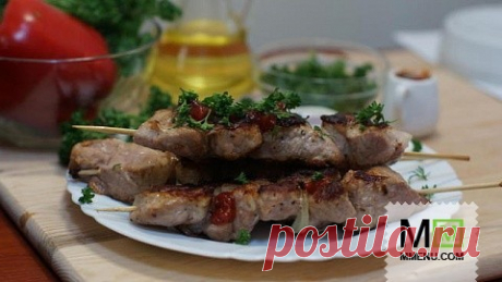 Шашлык свиной - кулинарный рецепт. Миллион Меню