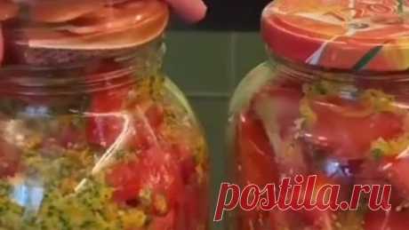 Закуска из помидоров