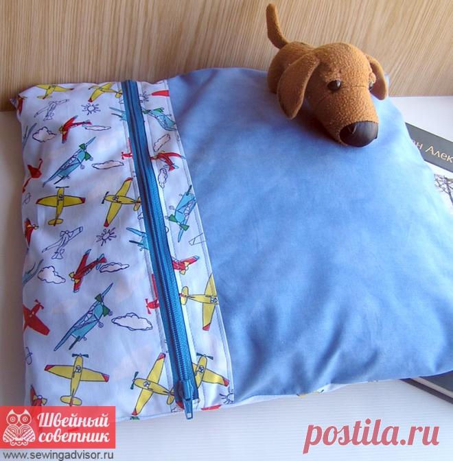 Наволочка на молнии: шьем легко и просто!