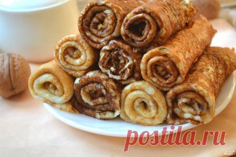 Блинчики в бутылке 
источник Лучшие рецепты Повара

Блинчики в бутылкеЭто действительно гениальный способ приготовления блинчиков, быстрый и очень простой. Далее я подробно расскажу, как приготовить блинчики в бутылке, …