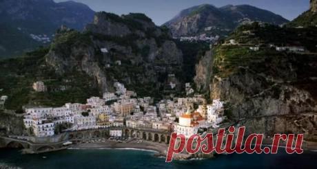 Фотопрогулка по Италии. Итальянская деревня Атрани, неподалёку от городка Амальфи