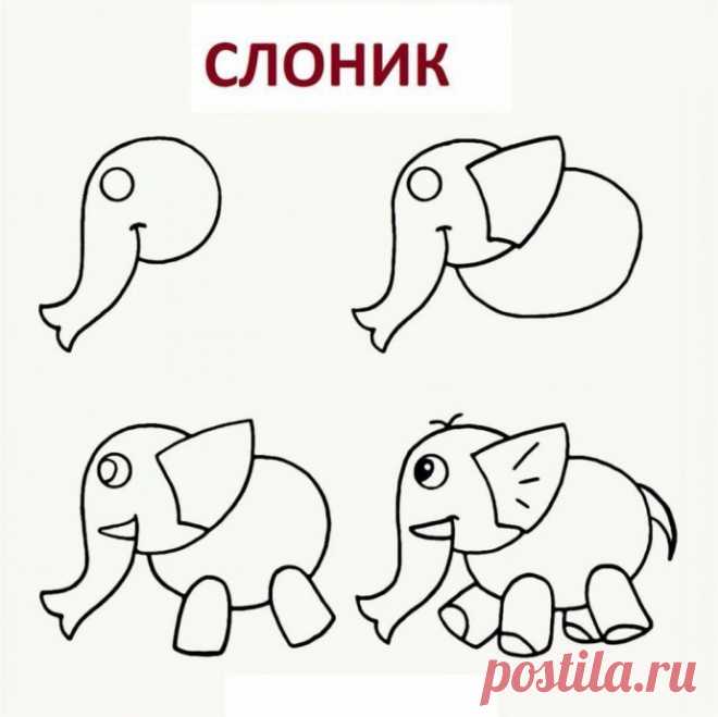Помогаем детям делать первые шаги в рисовании