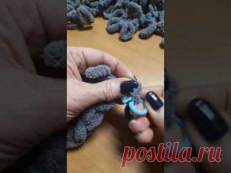 Шапка из Ализе Пуффи. Часть 1.