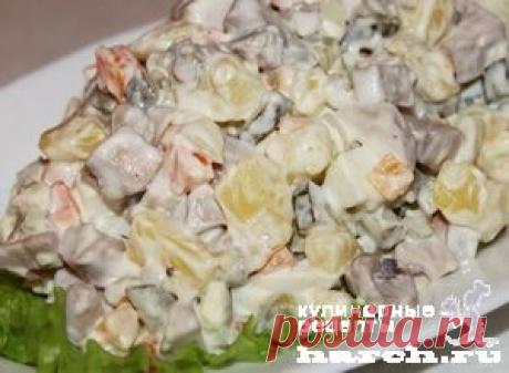 Салат с молоками лососевых рыб «Каспий» | Фоторецепт с подробным описанием от Харч.ру