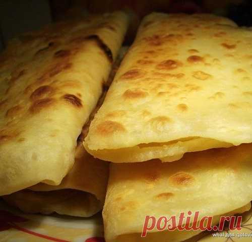 Кыстыбый с картофелем