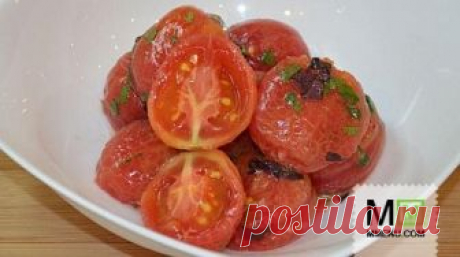 Маринованные помидоры в лимоне с медом.