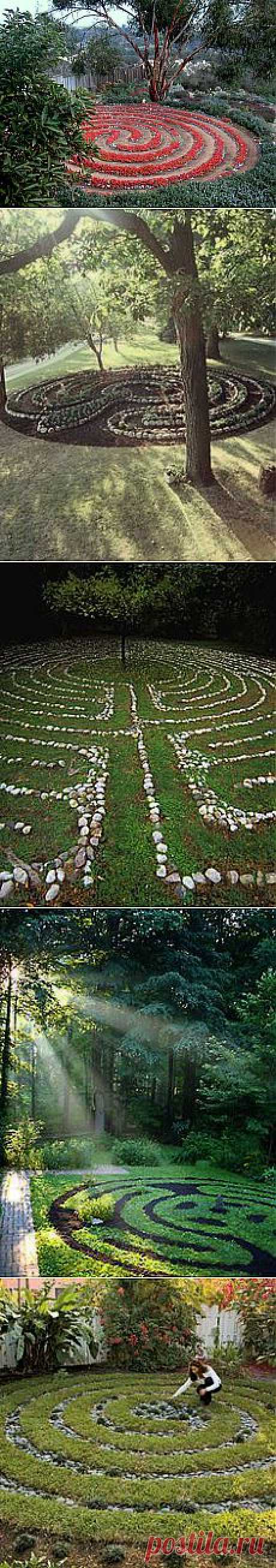 Labyrinth garden. Beautiful! | Art Therapy and Integrative Medicine …