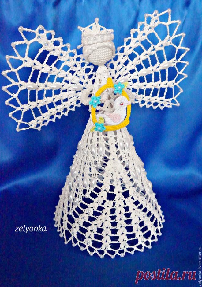 Ангел Феличита – купить в интернет-магазине на Ярмарке Мастеров с доставкой Ангел Феличита - купить или заказать в интернет-магазине на Ярмарке Мастеров | Авторская работа, Ангел связан крючком, в…