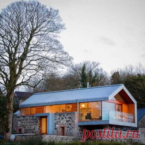 Шикарны дом из заброшенного сарая