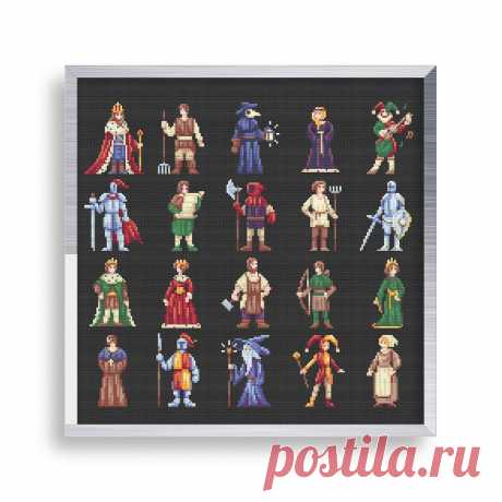 20 Tiny Medieval People Cross Stitch Pattern Set , Mini King Queen Cross Stitch , Small Wizard Stitch Pattern , Dr plague Pattern - Etsy España Los compradores de Etsy han marcado este artículo de Patrones y cianotipos de TeenyWeenyXStitch 150 veces como favorito. Se envía desde Estados Unidos. Fecha de publicación: 27 nov 2024