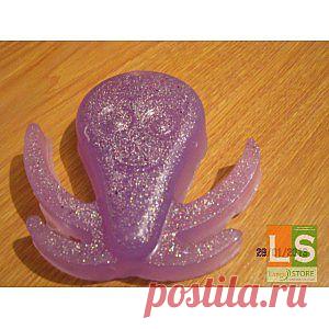 Мыло ручной работы детское &quot;Кальмар&quot; - Ручная работа на LangeSTORE - Ручная работа LS - Эксклюзивные и Авторские HandMade изделия ручной работы вы можете купить и продать на портале LangeSTORE