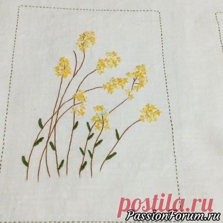 Вышивка. Интернет. | Интересные идеи для вдохновения
