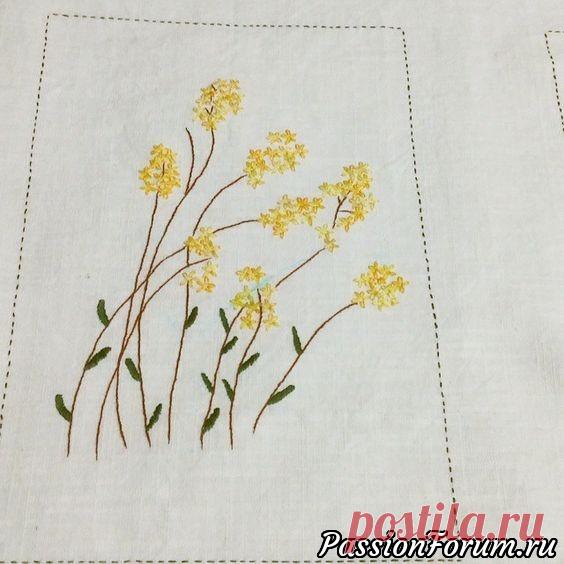 Вышивка. Интернет. | Интересные идеи для вдохновения