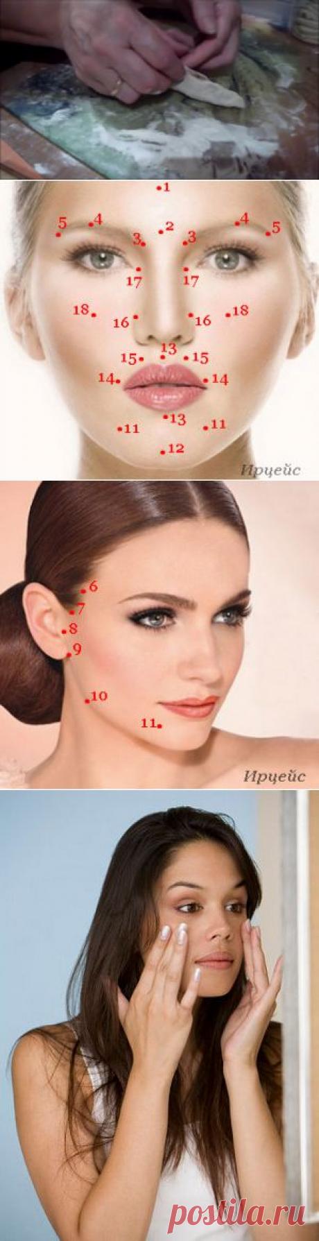 Фейслифтинг (facelifting) от Галины Дубининой: Точечный массаж для омоложения лица.