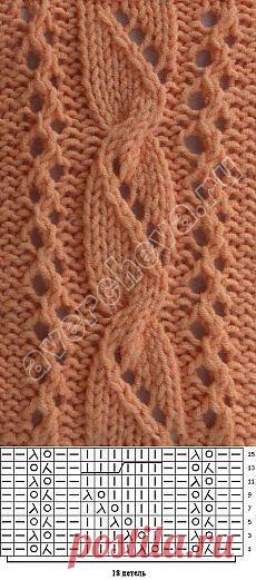 Lace & Cables ~~ Узоры спицами 