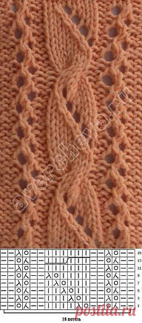 Lace & Cables ~~ Узоры спицами "Косы и ажуры
